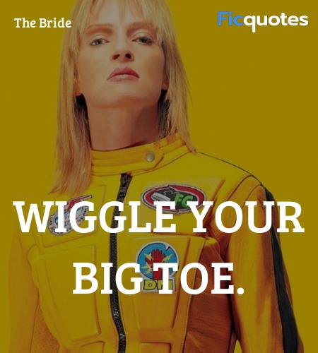 Wiggle your big toe. image